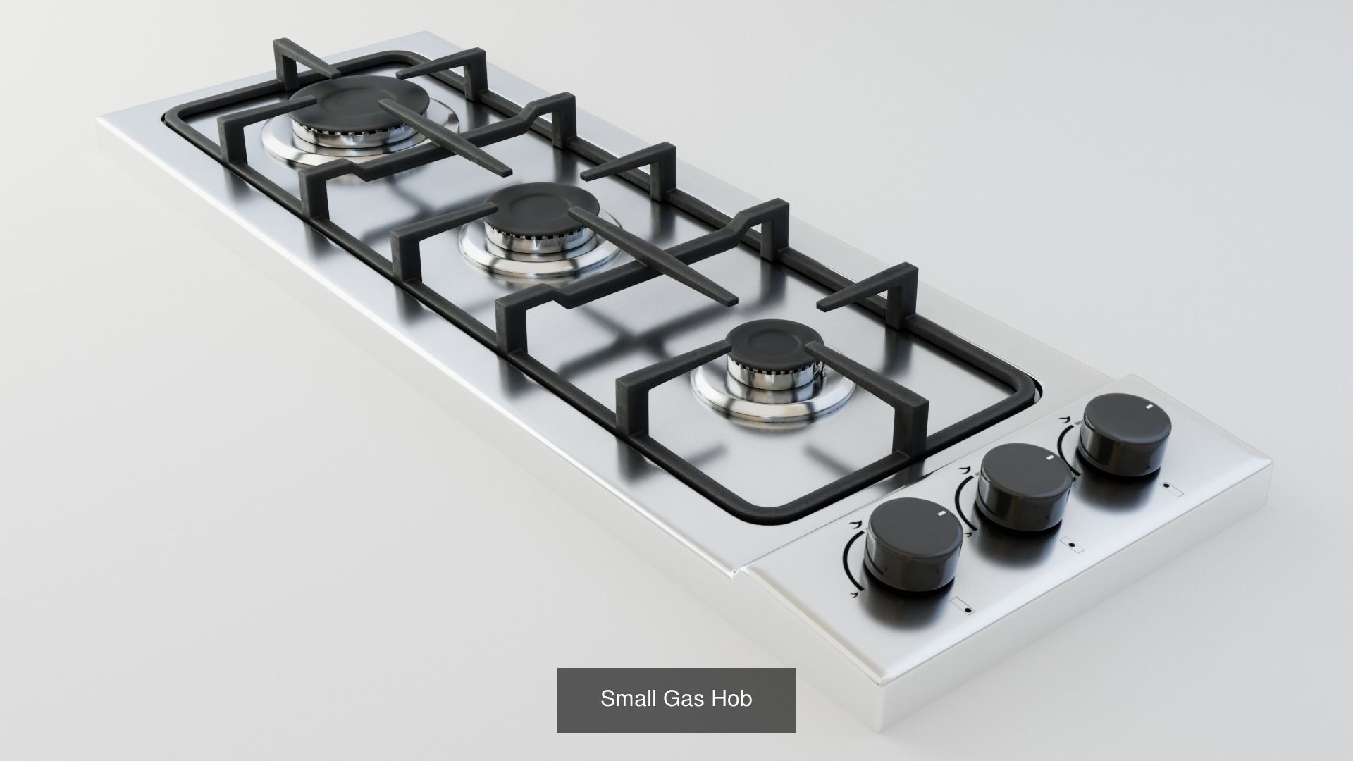Gas Hob Pack 3D Model Collection_4