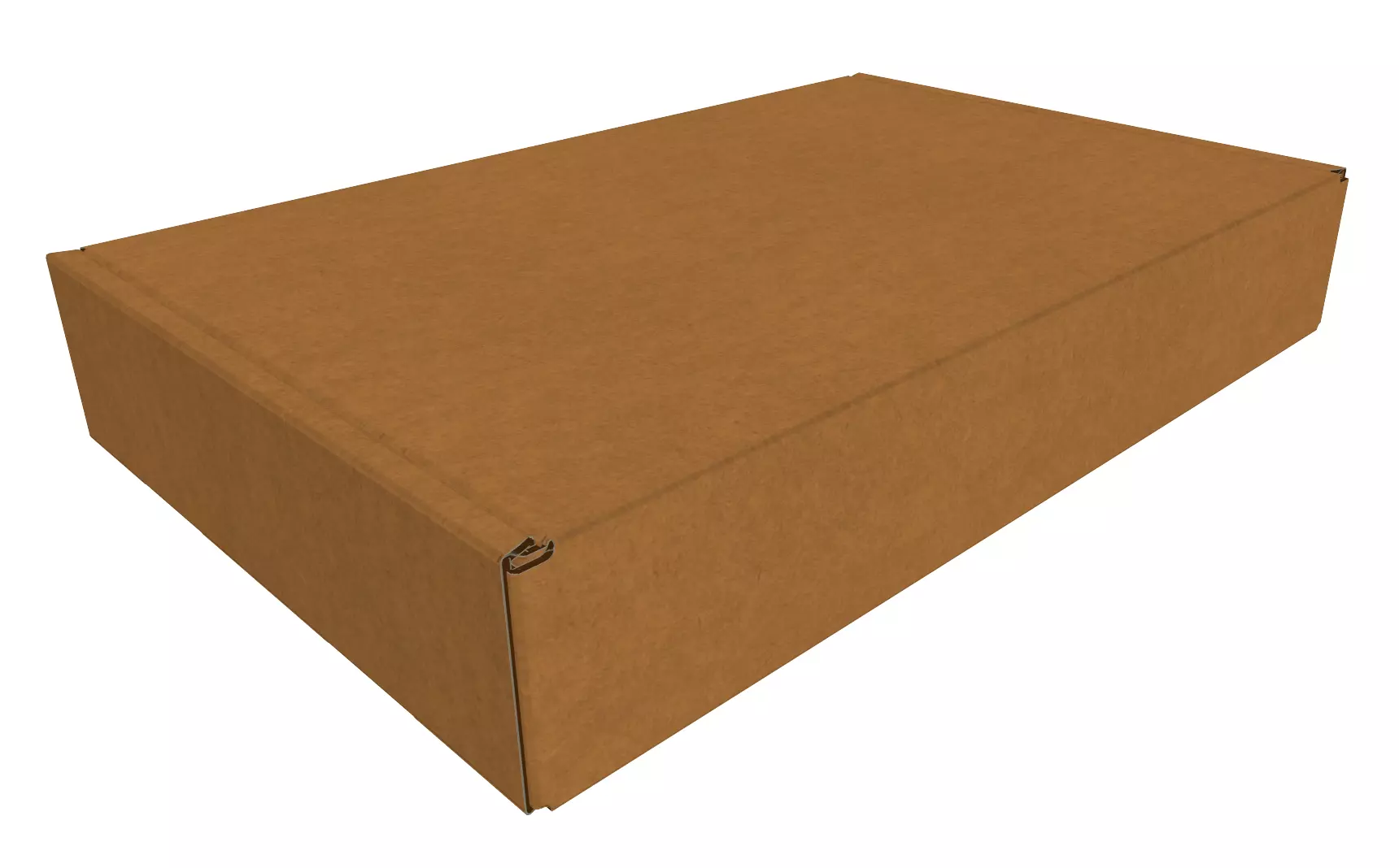 Corrugated Cardboard Mailer FEFFCO 0427 3D model_0