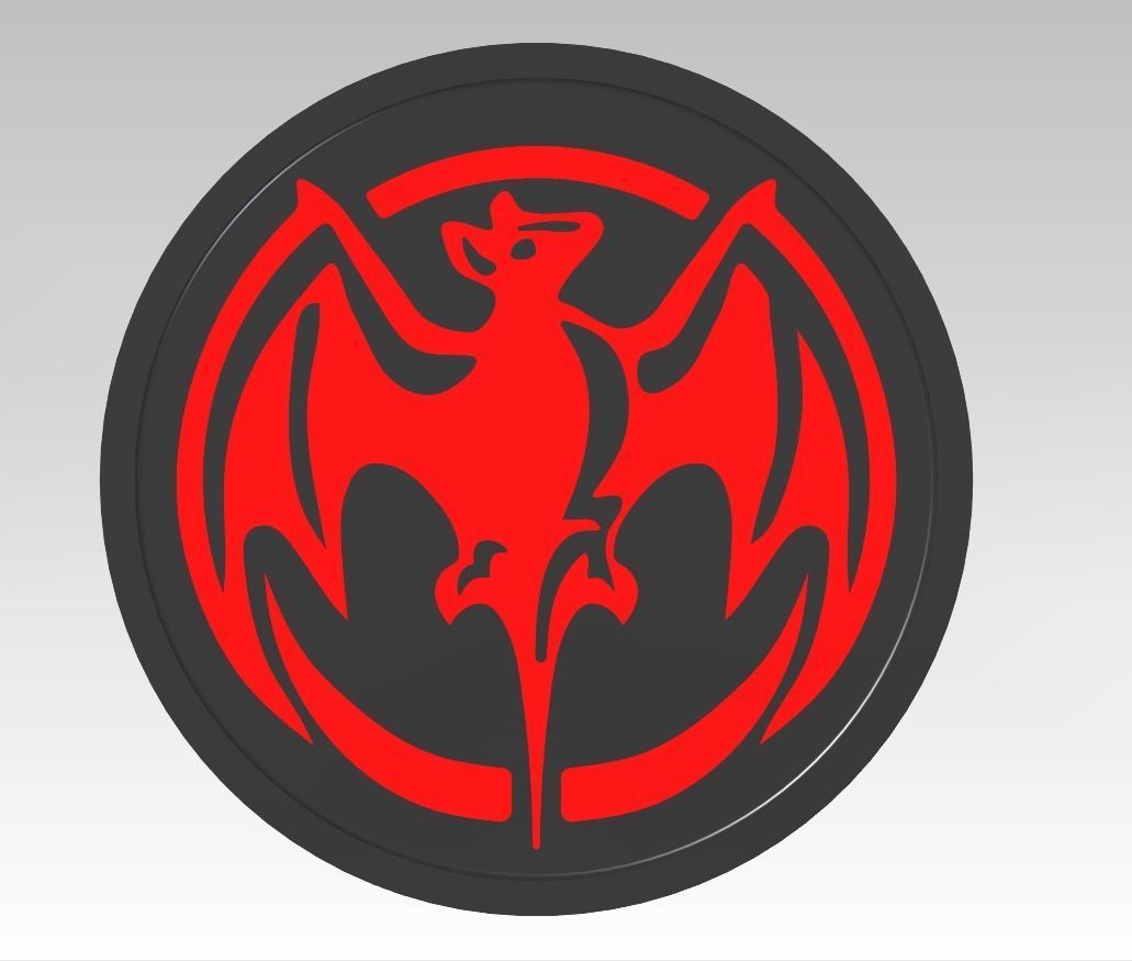 Liquor Coasters set 3D print model_4
