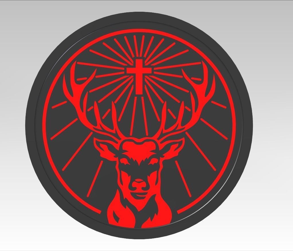 Liquor Coasters set 3D print model_7