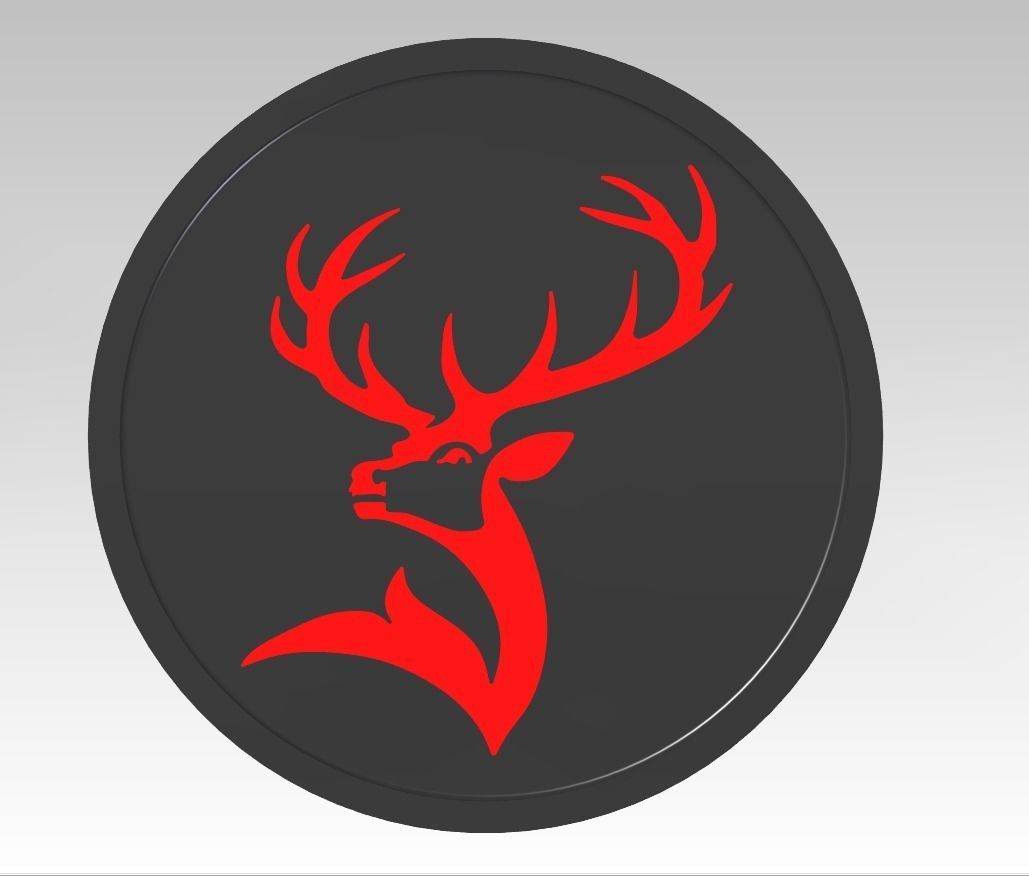 Liquor Coasters set 3D print model_5
