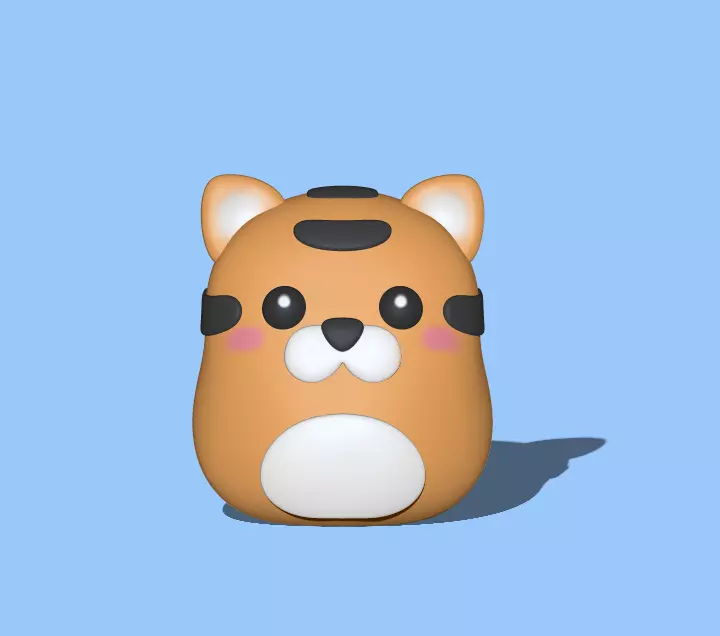 Zodiac Tiger 3D print model_0