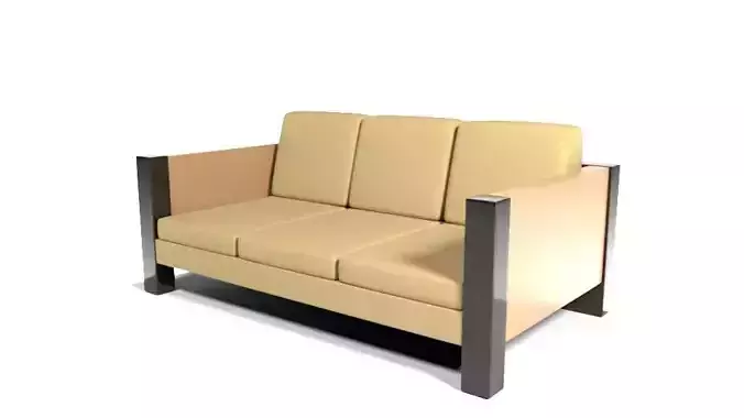 Solid Wood Sofa
