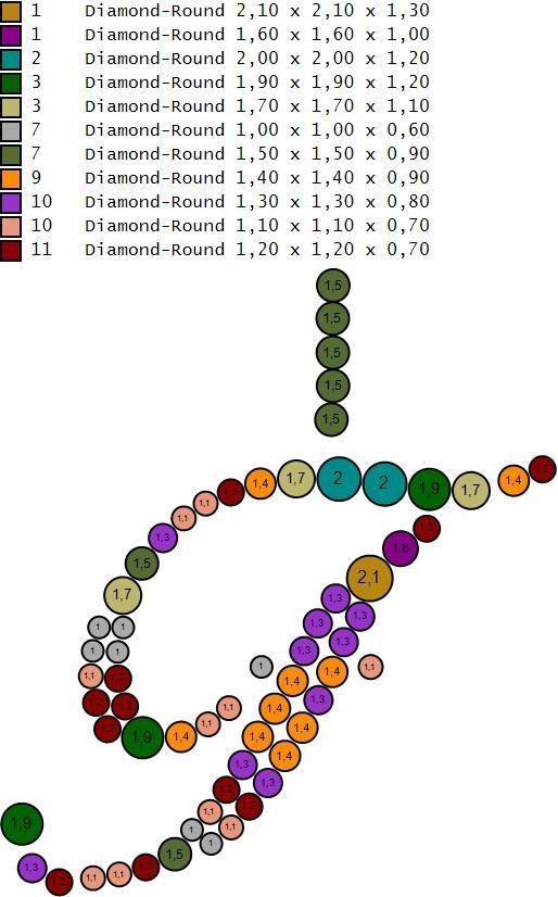 Initial Letters Pendant F 3D print model_11