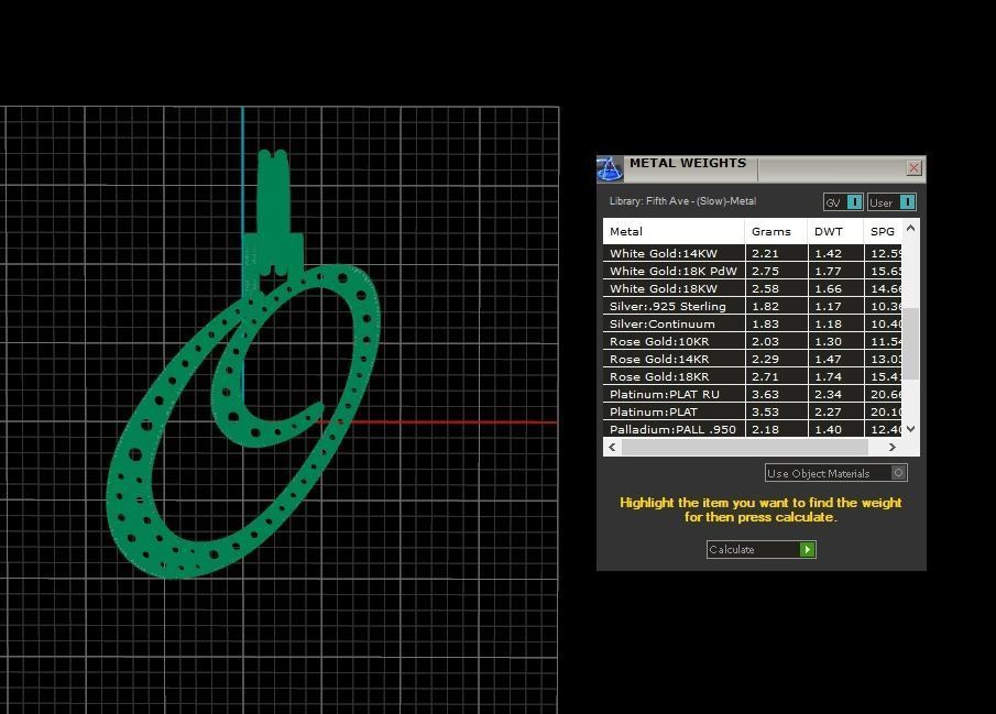 Initial Letters Pendant O 3D print model_9