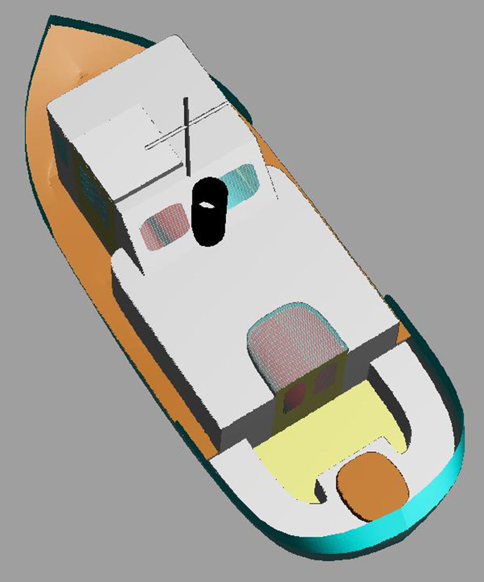 tugboat 3D print model_2