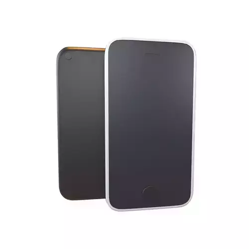 Cartoon Iphone 3G v1 001 Low-poly 3D model
