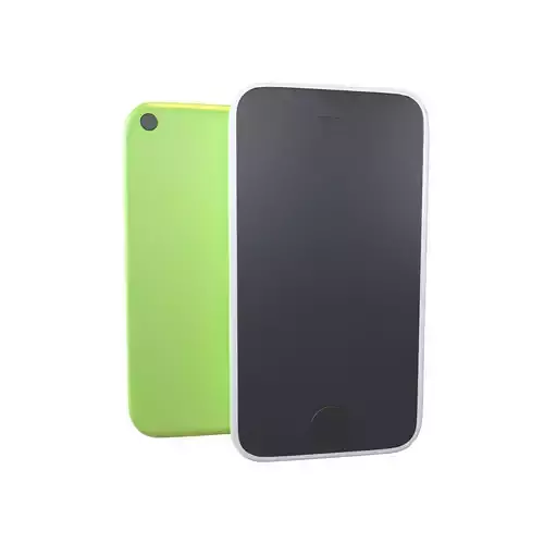 Cartoon Iphone 3G v1 002 Low-poly 3D model