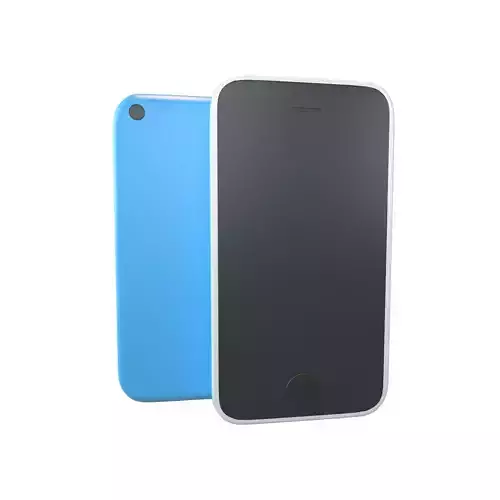 Cartoon Iphone 3G v1 003 Low-poly 3D model