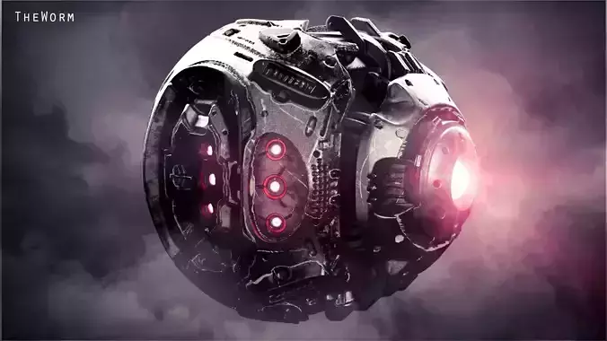 PhotoRealistic SciFi Probe 4K 3D model PhotoRealistic SciFi Probe 4K 3D model