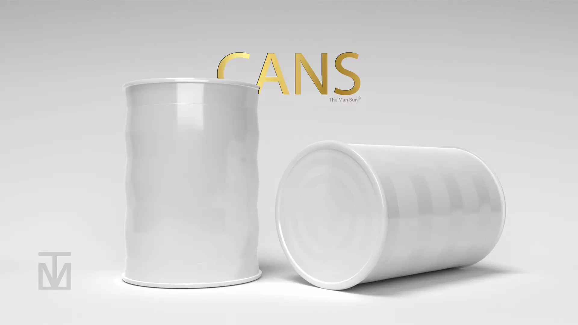 Food Cans 3D Model 3D model_0