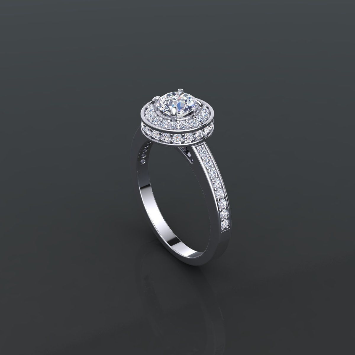 Halo Ring  3D print model_11