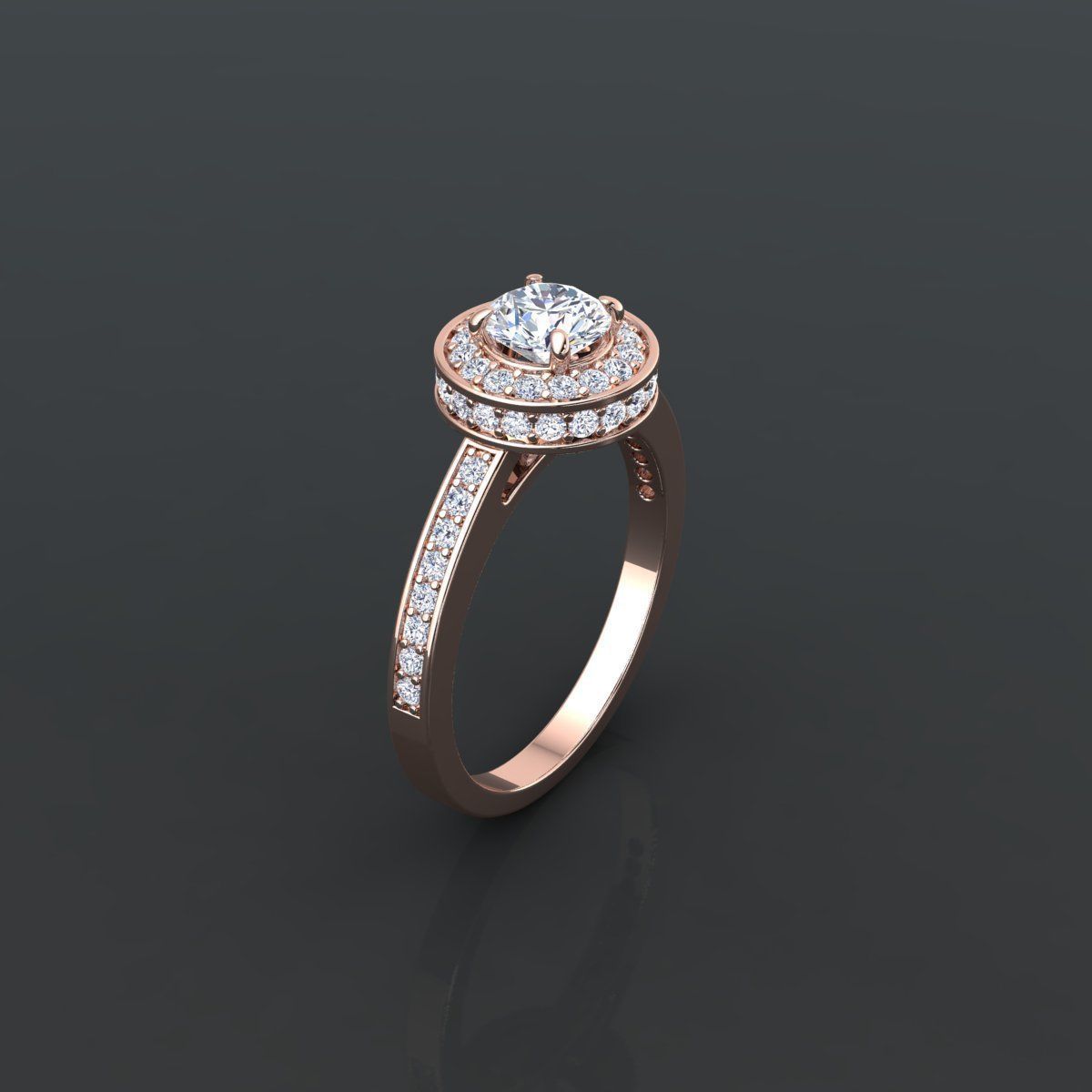 Halo Ring  3D print model_7