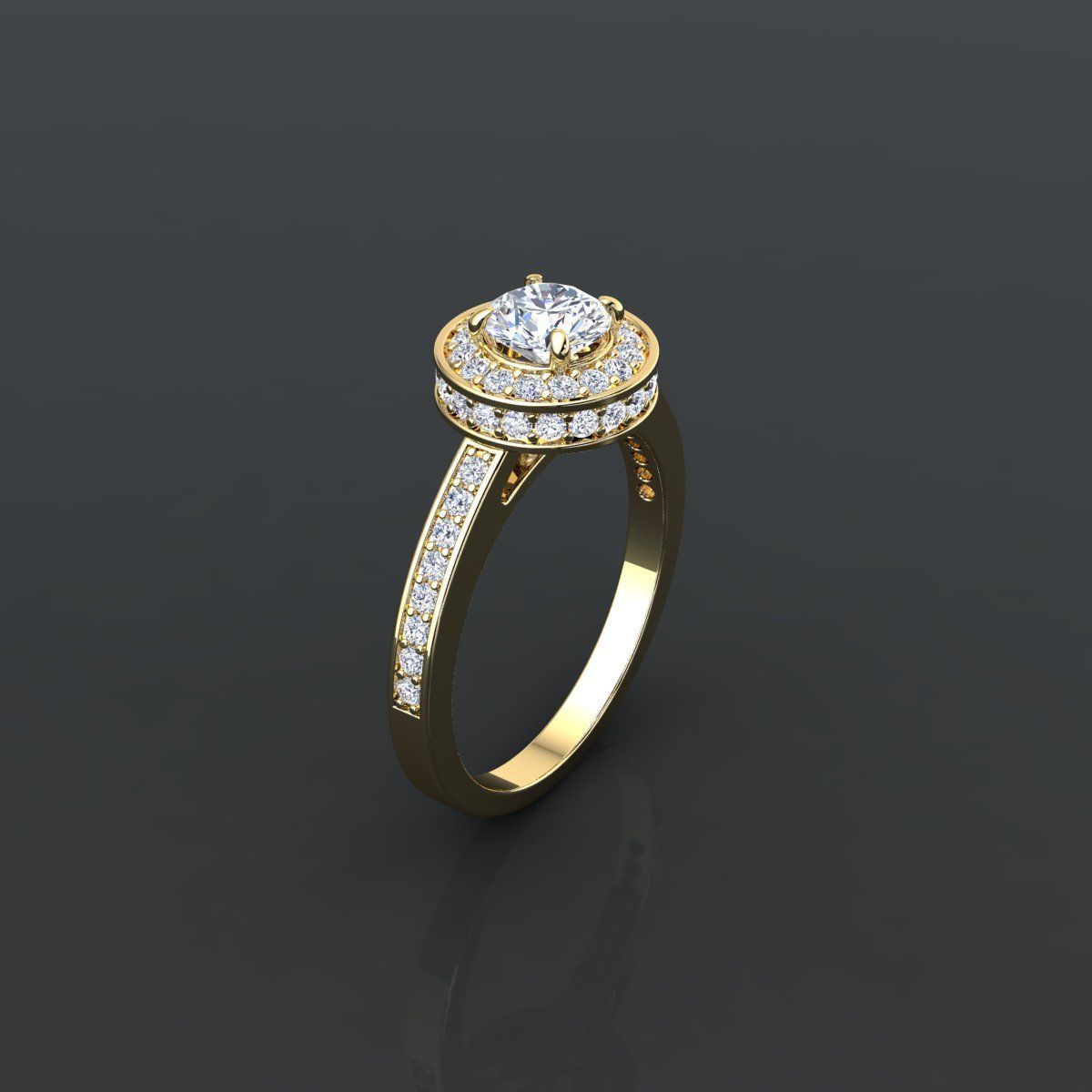 Halo Ring  3D print model_6