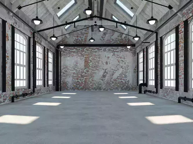 Loft Warehouse 2 3D model