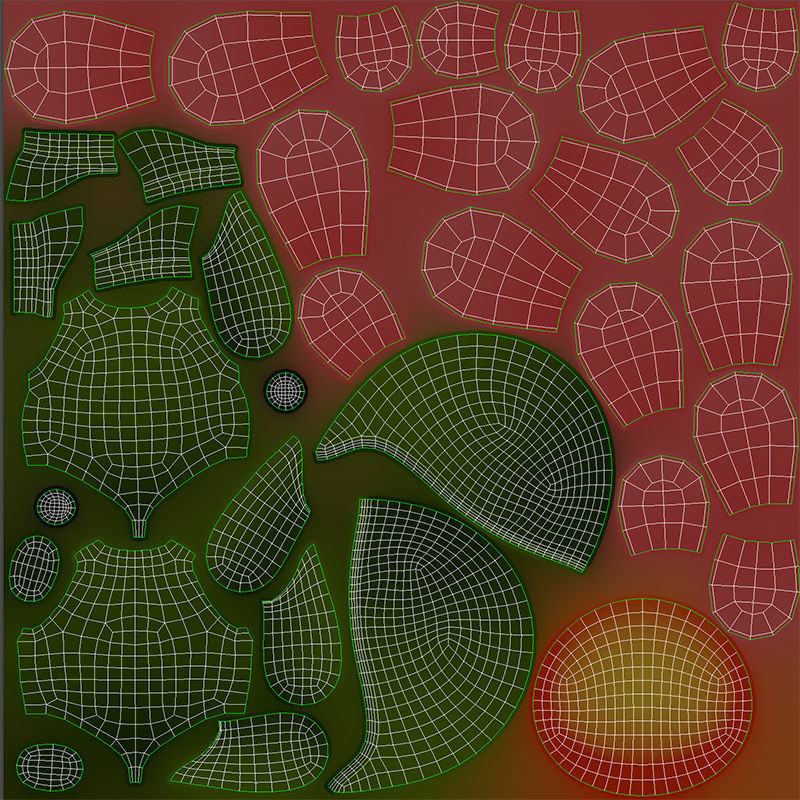 Character071 Flower Mascot 3D model_23