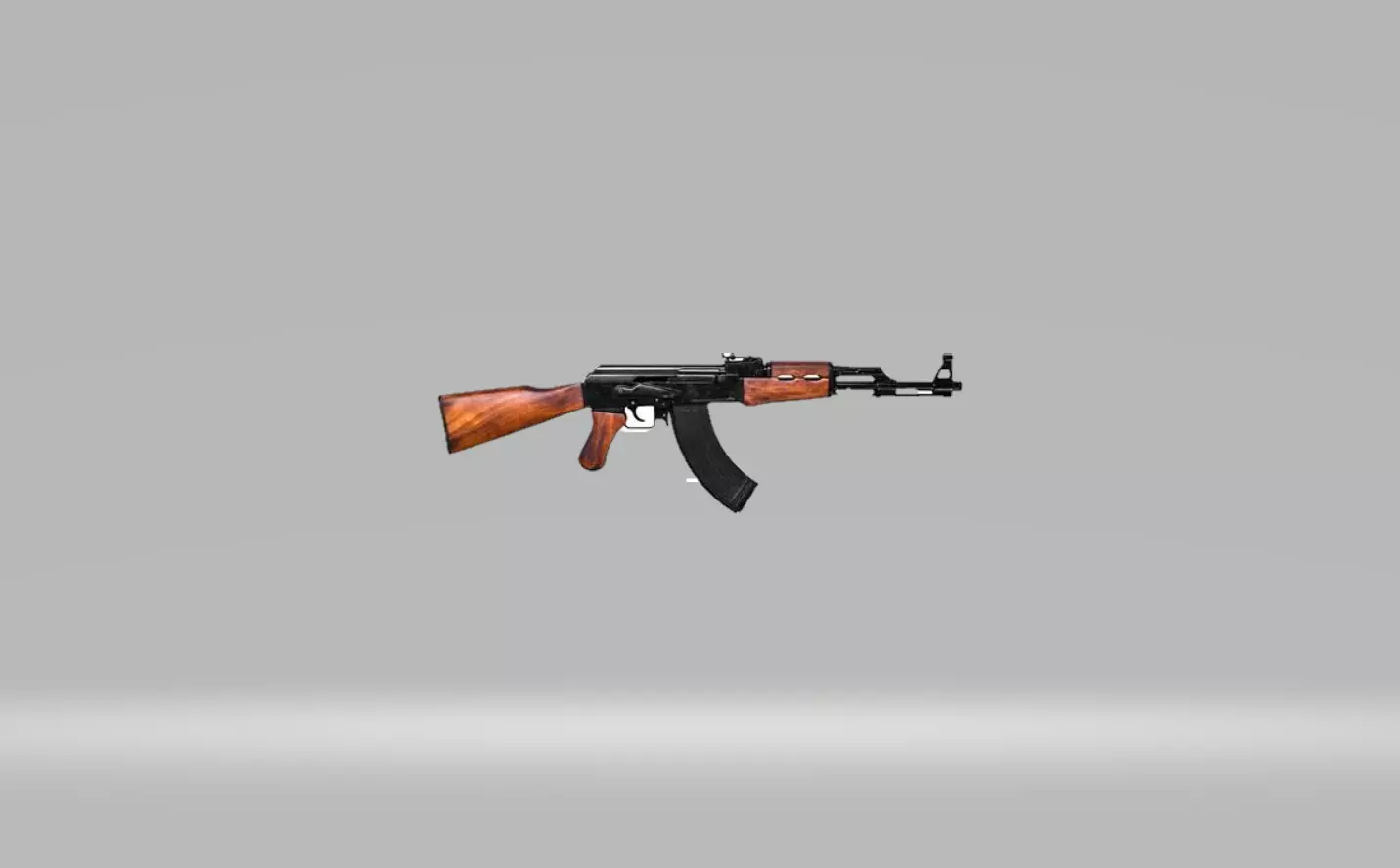 ak 47 fbx an texture Free low-poly 3D model