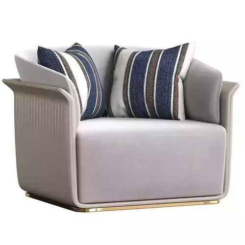 Capital Collection ALLURE Upholstered fabric armchair