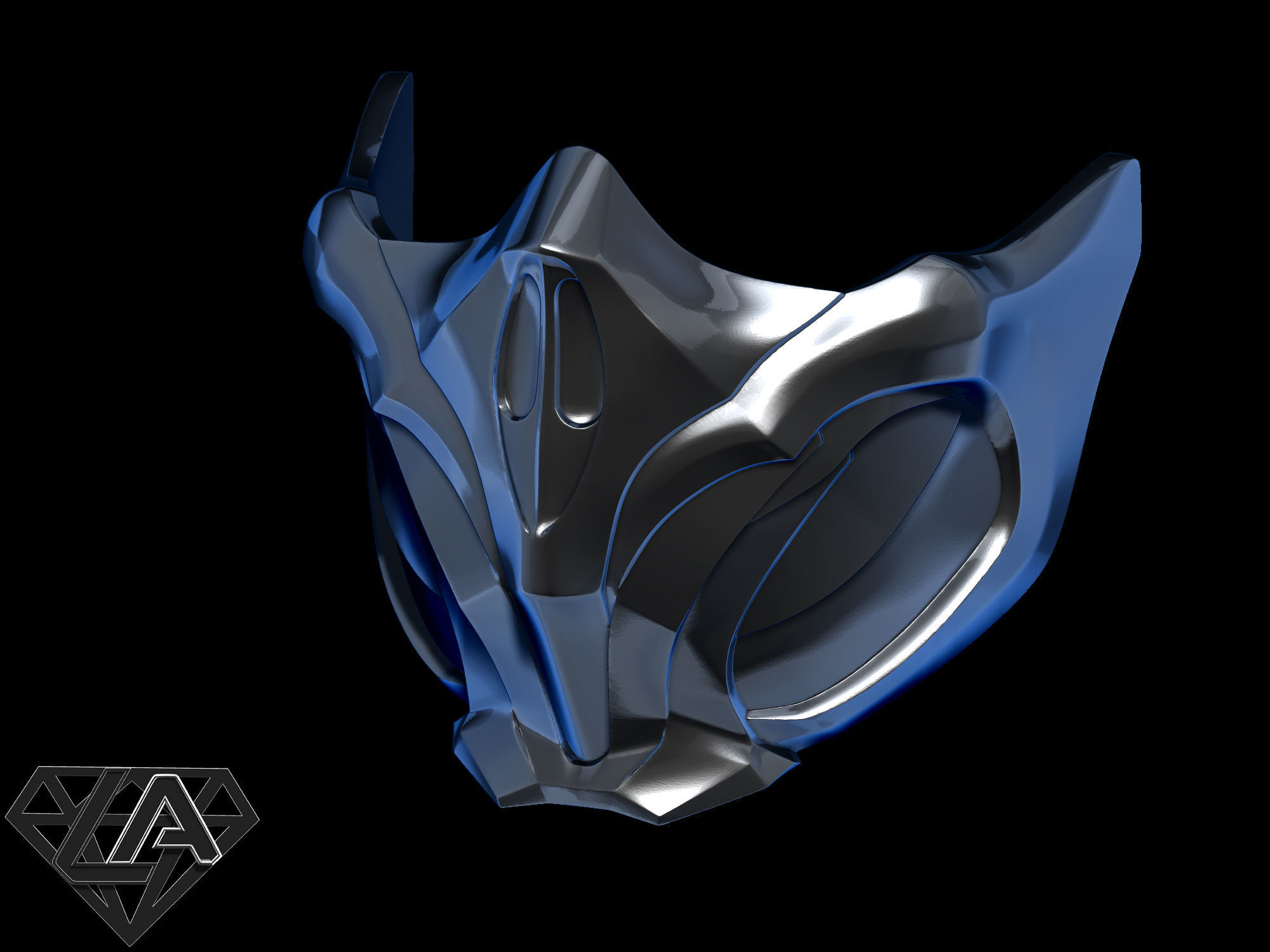 Scorpion MK 11 mask 3D print model_5