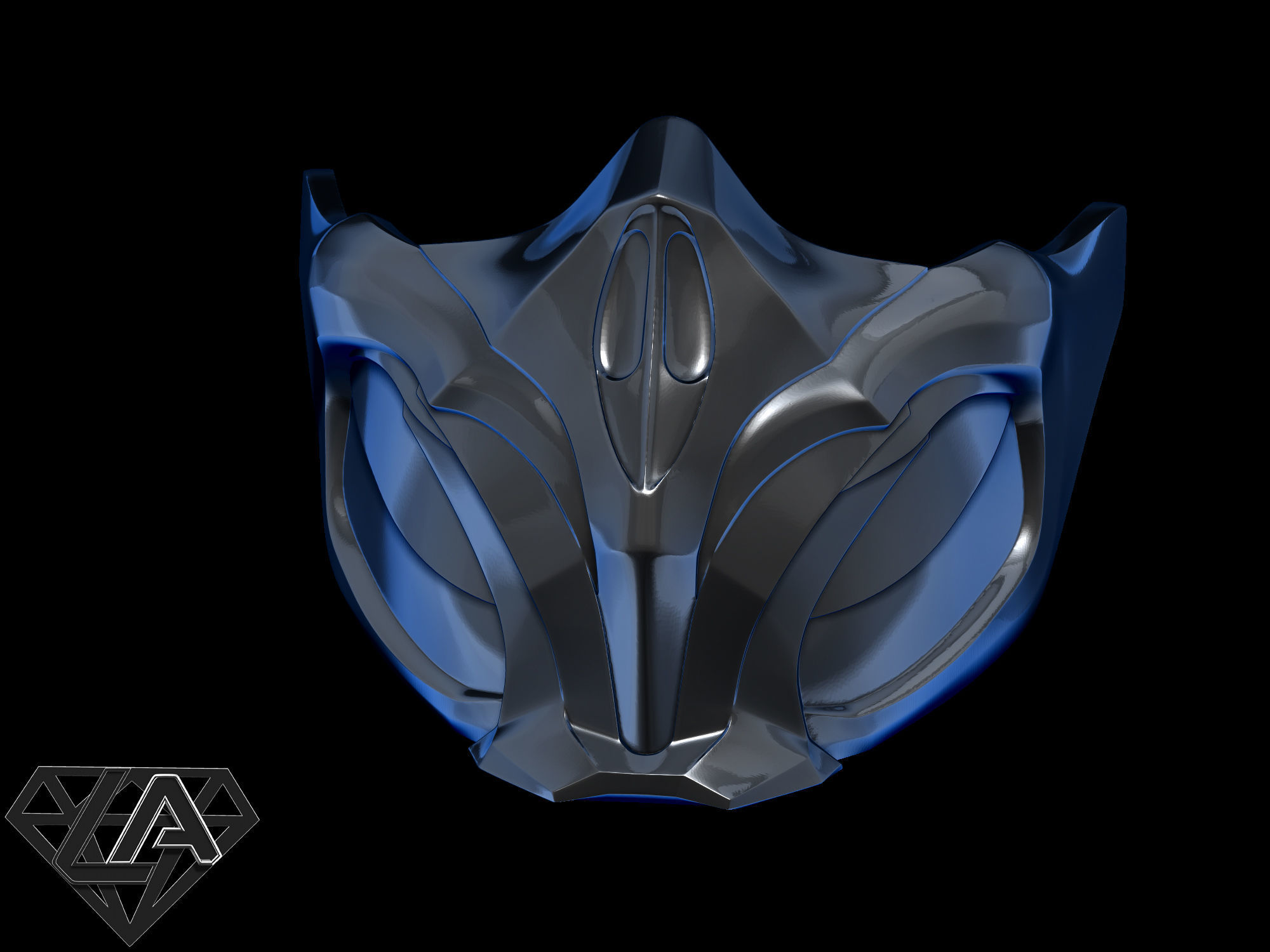 Scorpion MK 11 mask 3D print model_7
