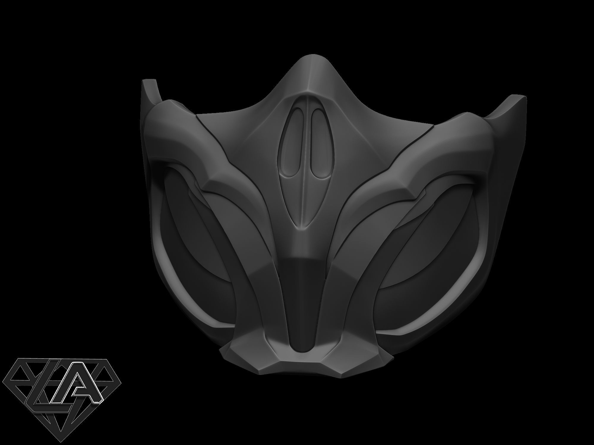Scorpion MK 11 mask 3D print model_6