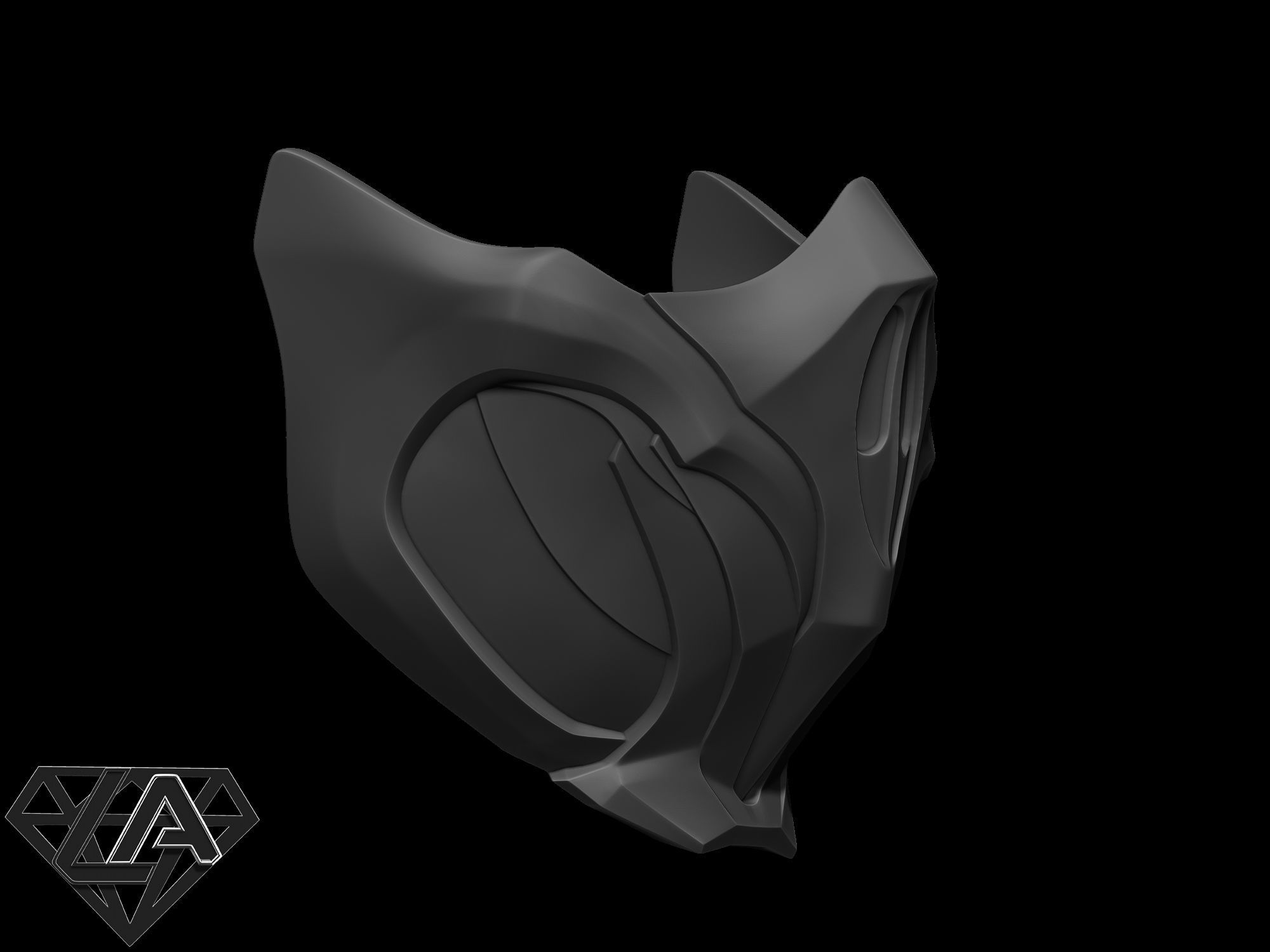 Scorpion MK 11 mask 3D print model_2