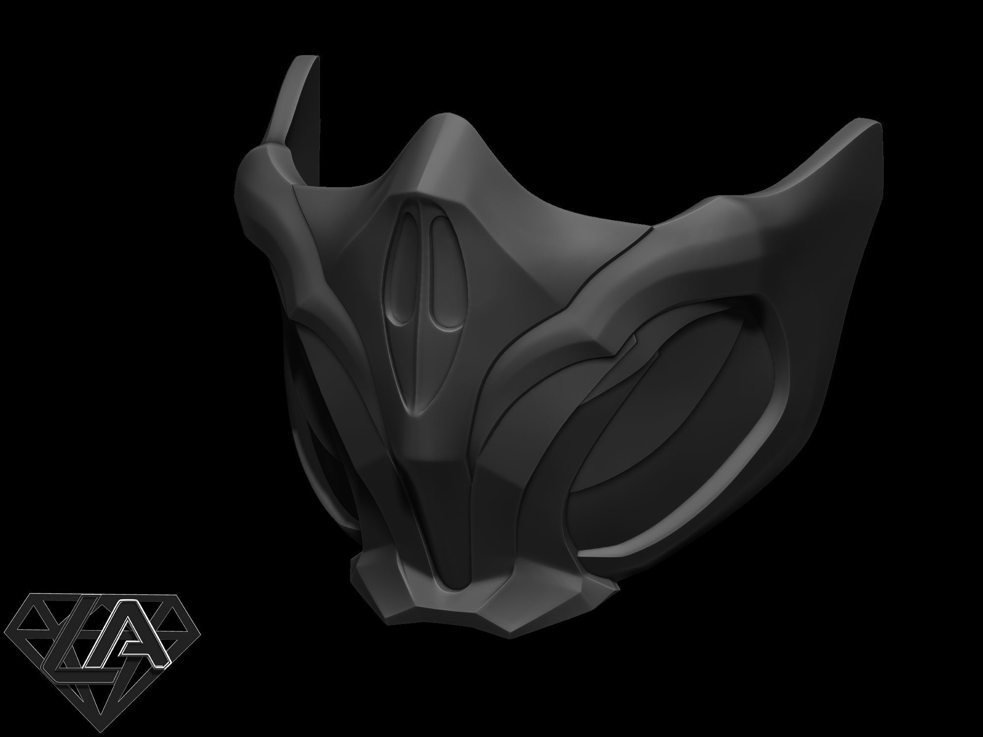 Scorpion MK 11 mask 3D print model_4