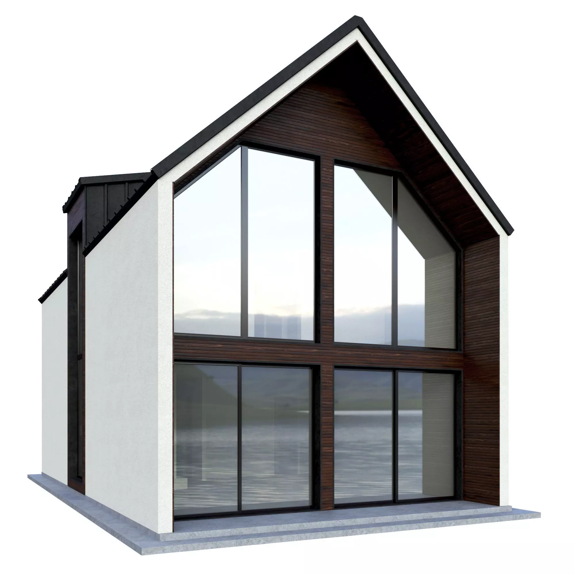 Urban House 1 3D model_0