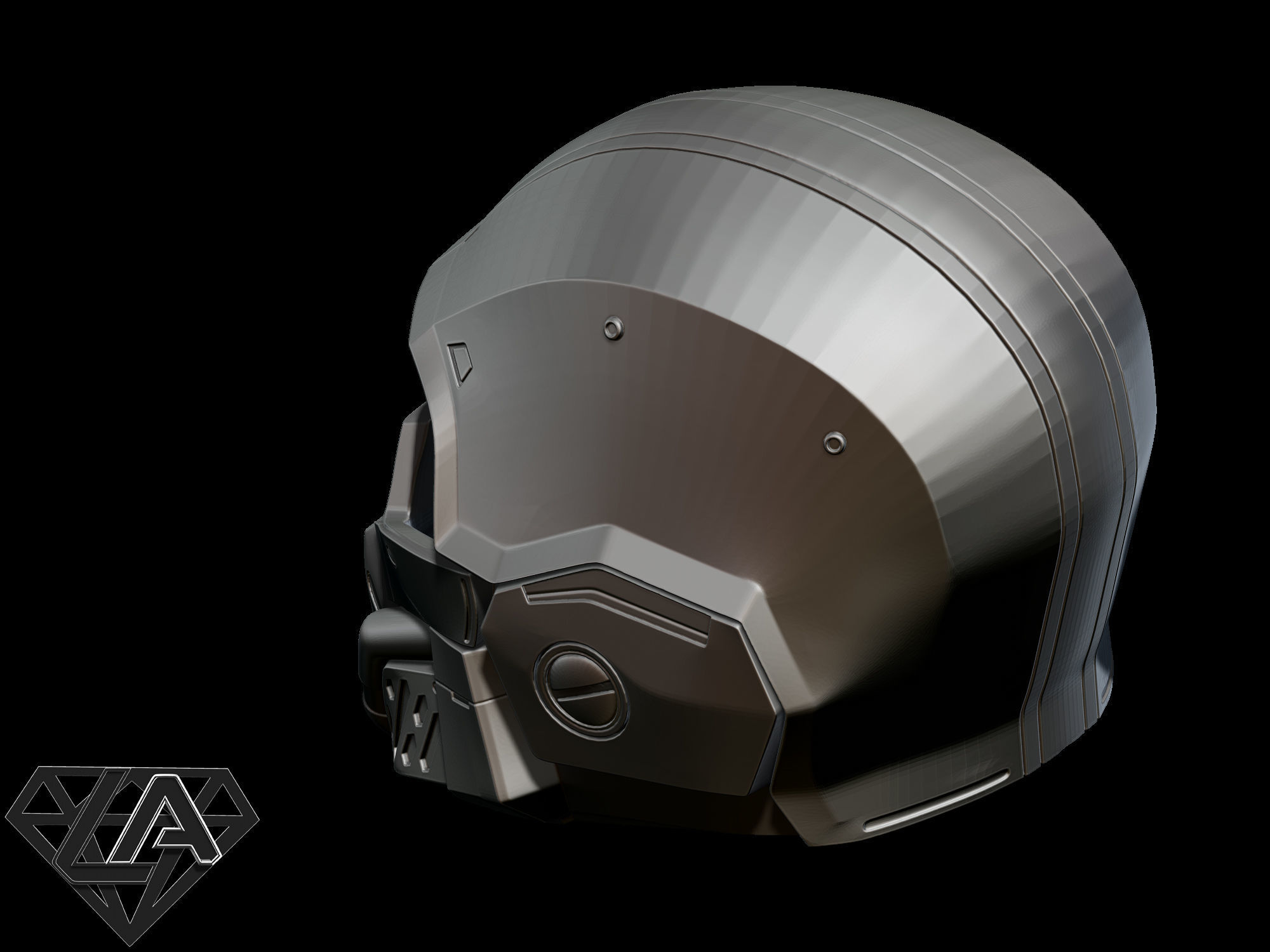 Destiny Argus custom helmet 3d model 3D print model_11