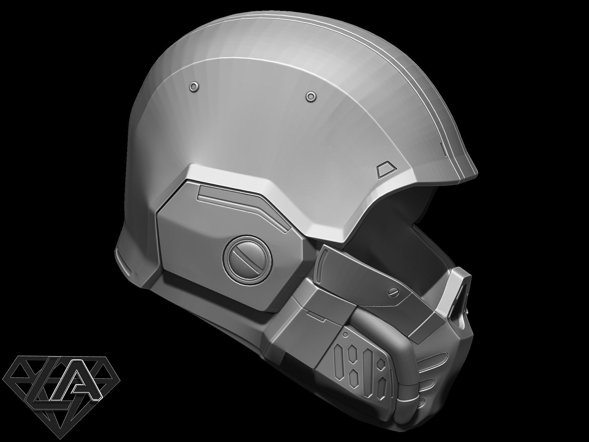 Destiny Argus custom helmet 3d model 3D print model_6