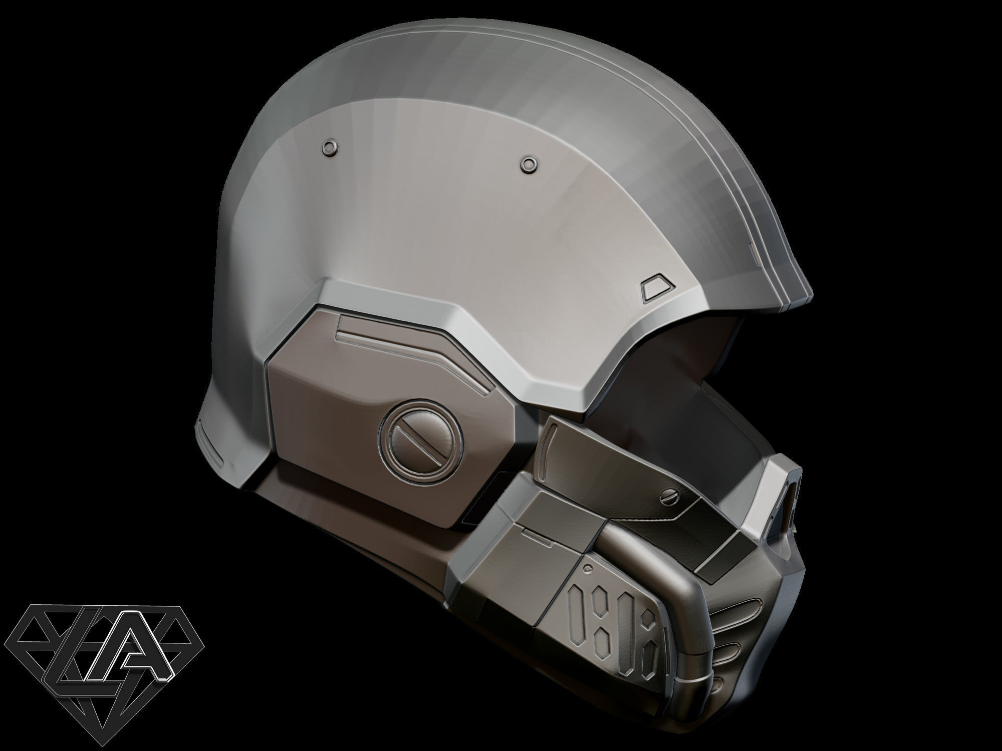 Destiny Argus custom helmet 3d model 3D print model_7