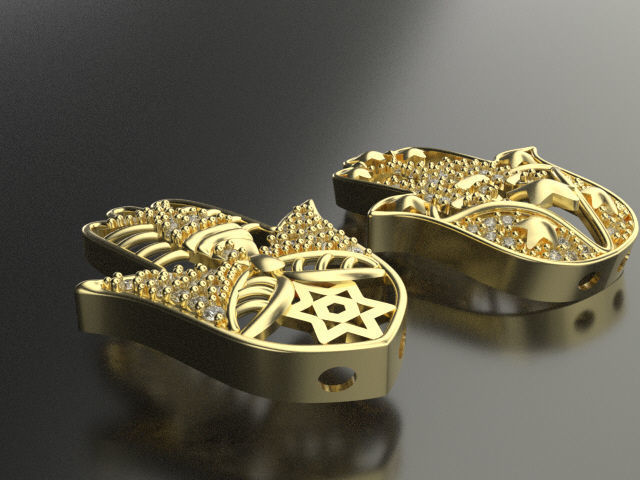 Hamse   pendant N00014 3D print model_6