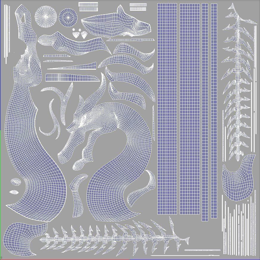 Mortal Kombat logo 2021 Low-poly 3D model_6