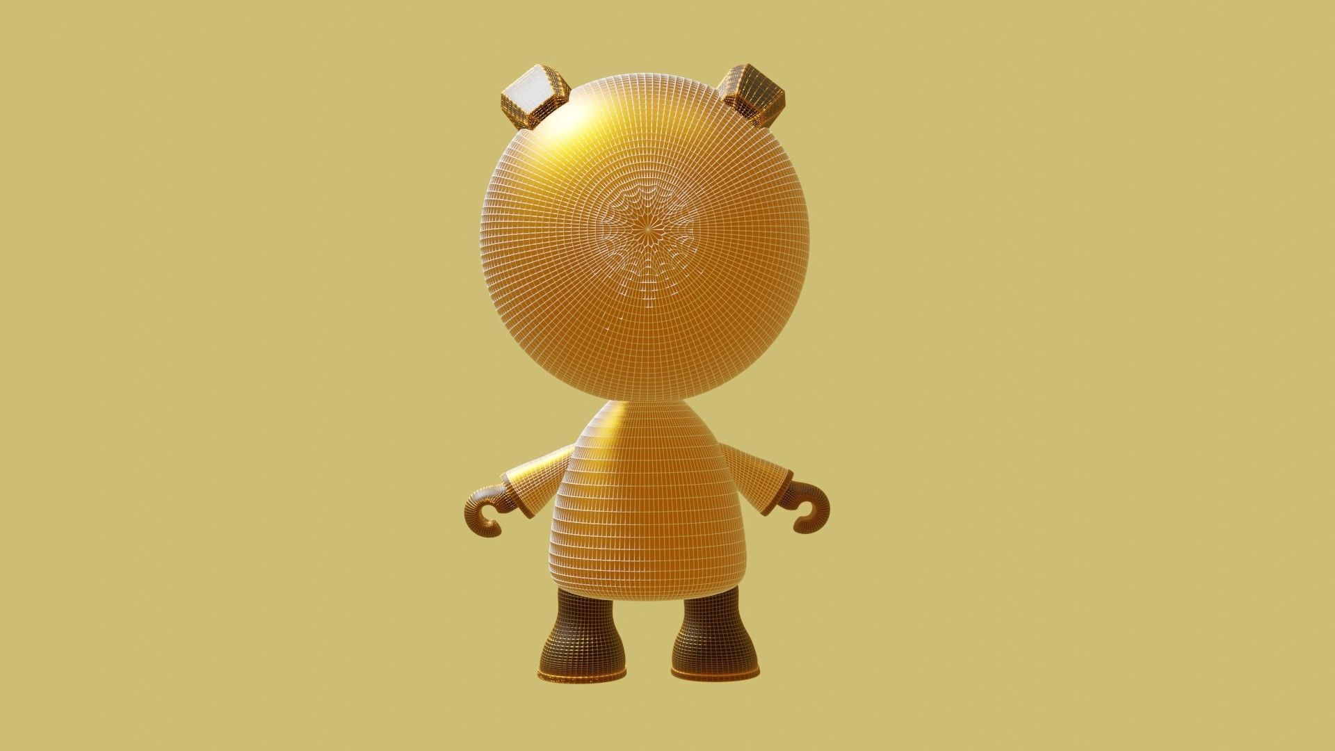 Robot Character - RC01 3D print model_6