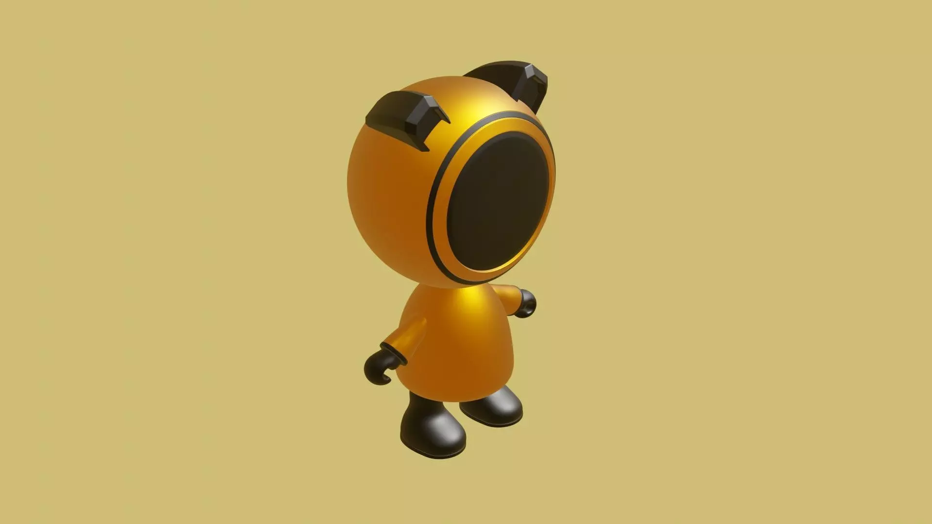 Robot Character - RC01 3D print model_0