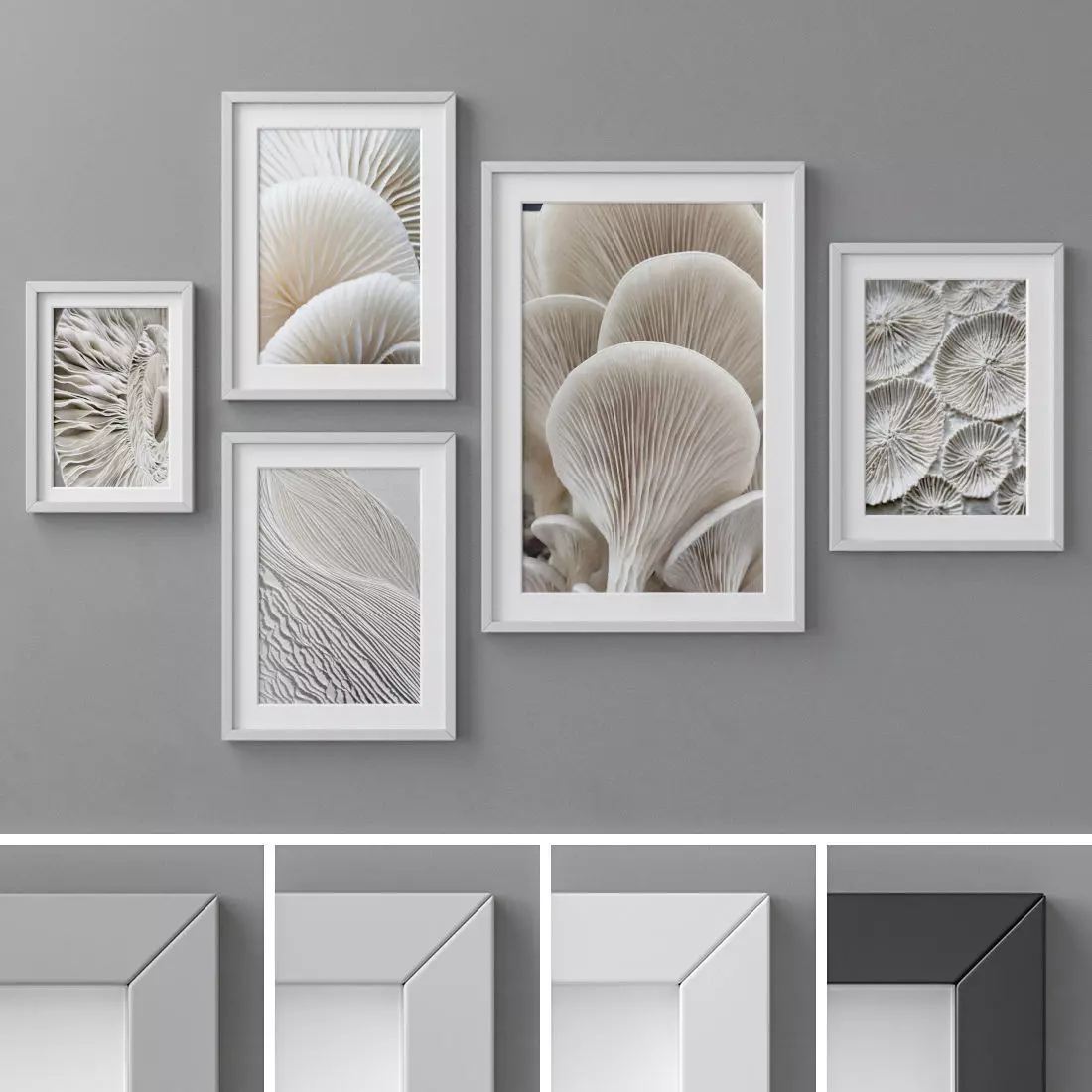 Photo Frames Set  165 3D model_0