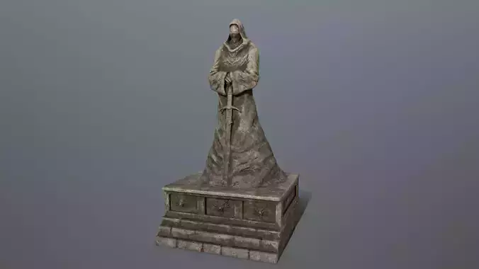 old statue 4