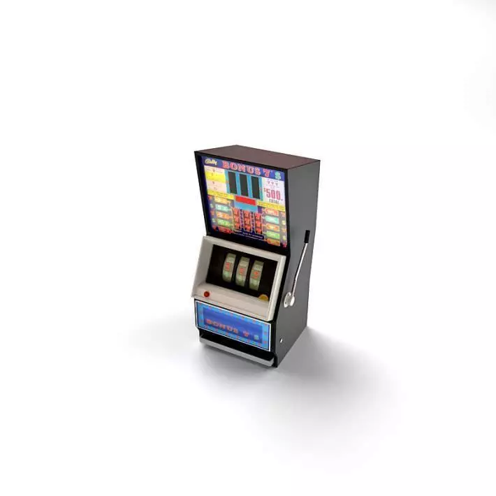 Electronic Slot Machine 3D model_0