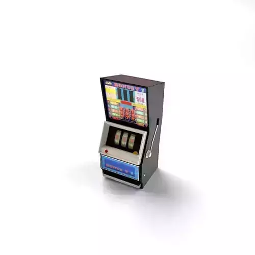 Electronic Slot Machine 3D model