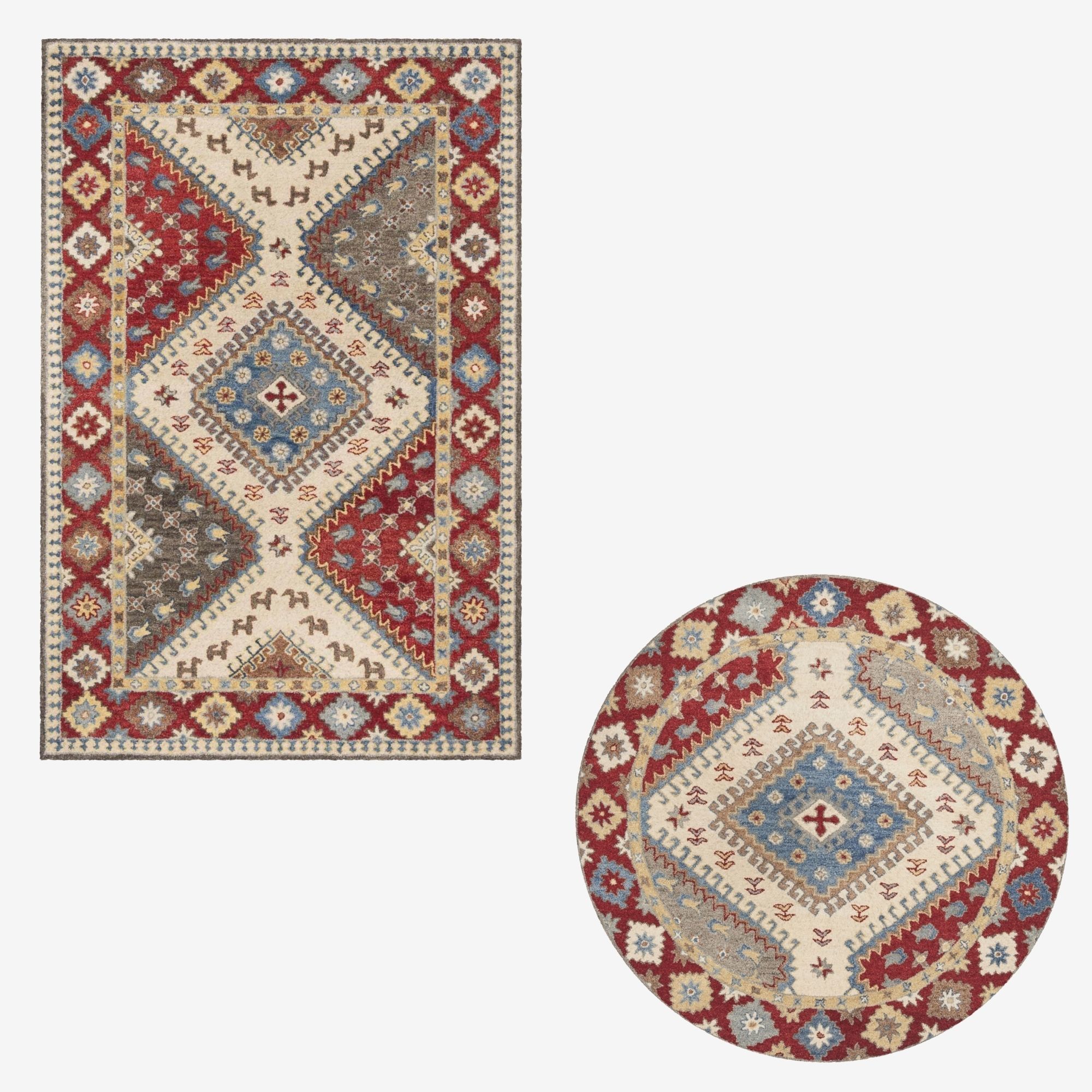 Rugs No 6 Low-poly 3D model_8