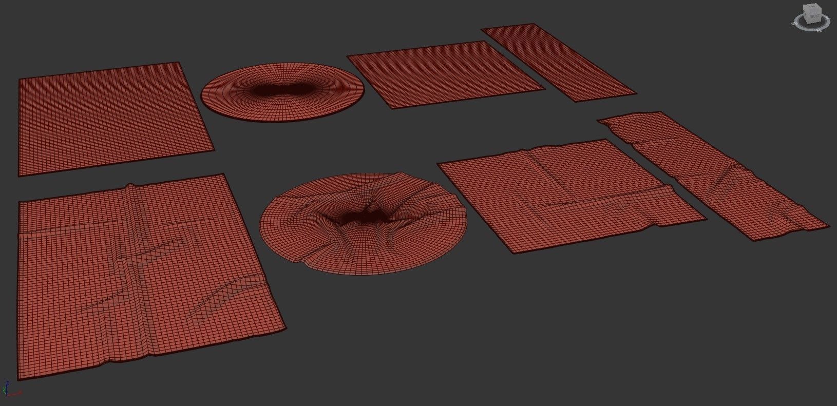 Rugs No 6 Low-poly 3D model_6