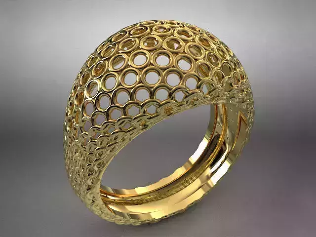 woman simple ring R00120