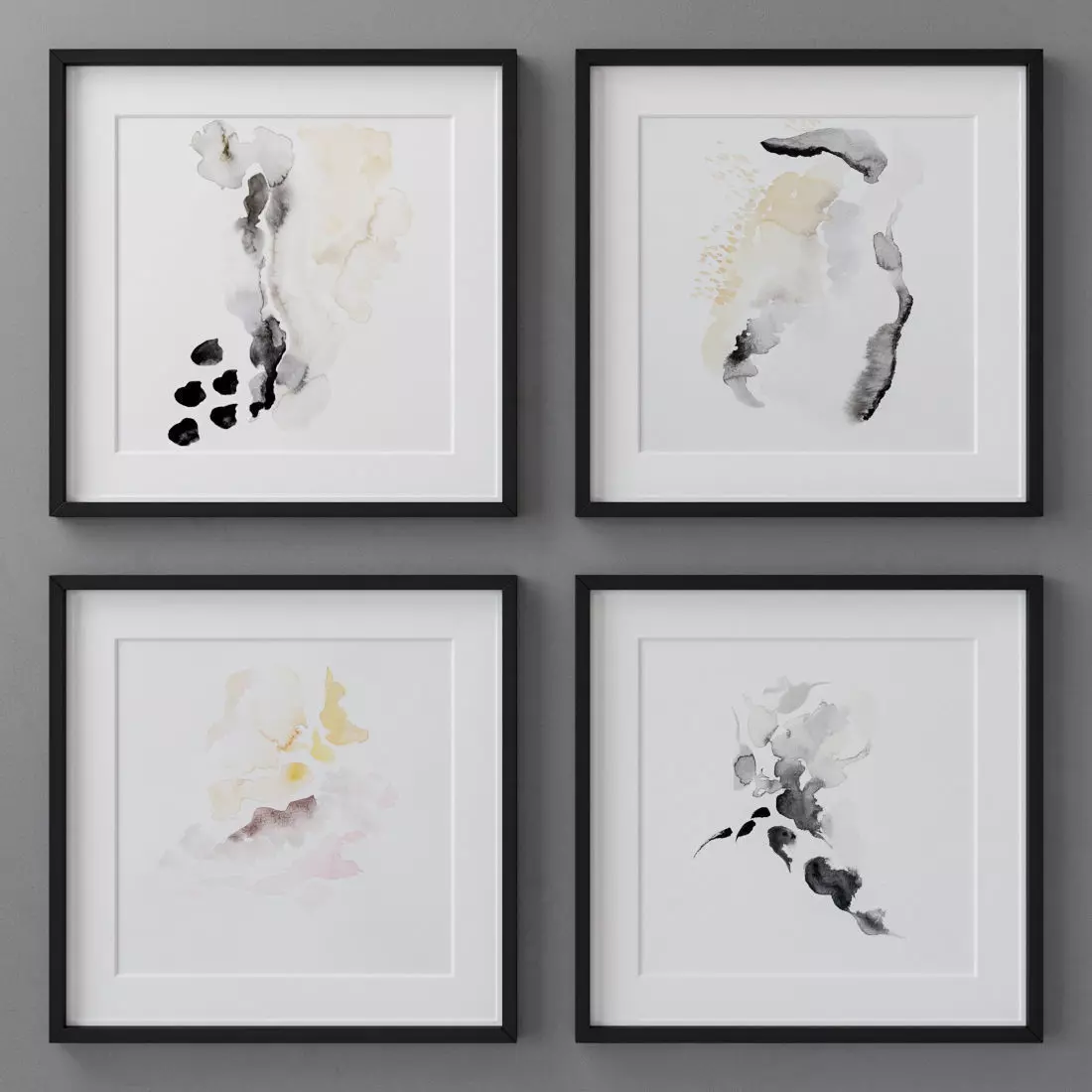 Photo Frames Set  180 3D model_0