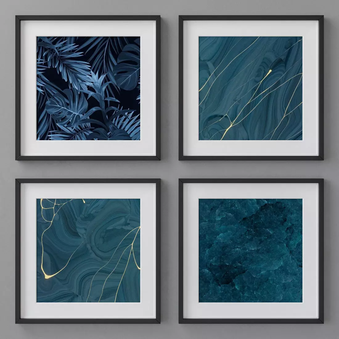 Photo Frames Set  182 3D model_0