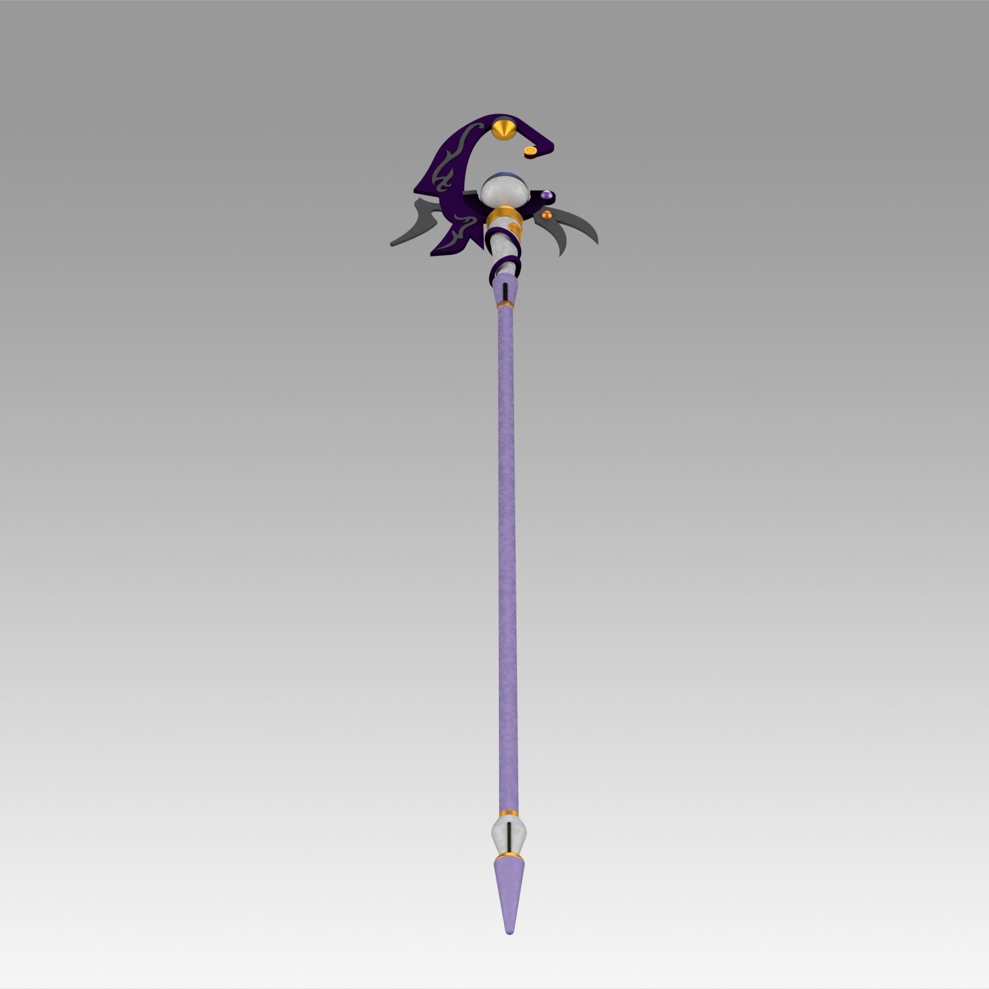 The Legend of Heroes Trails of Cold Steel Emma Millstein Staves 3D print model_9