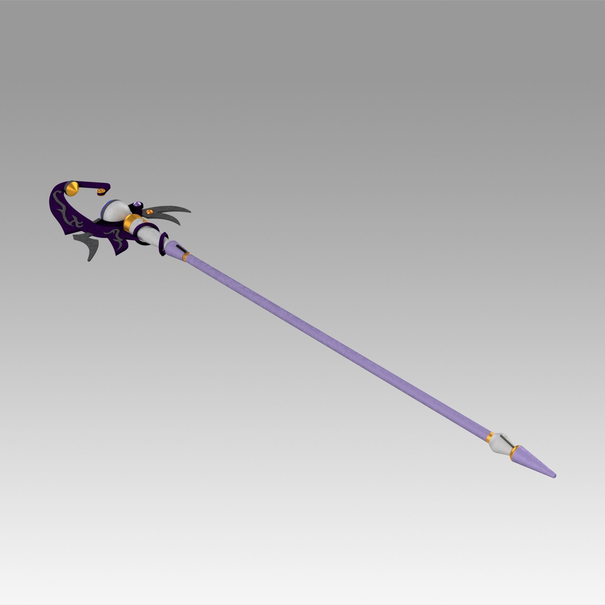 The Legend of Heroes Trails of Cold Steel Emma Millstein Staves 3D print model_8