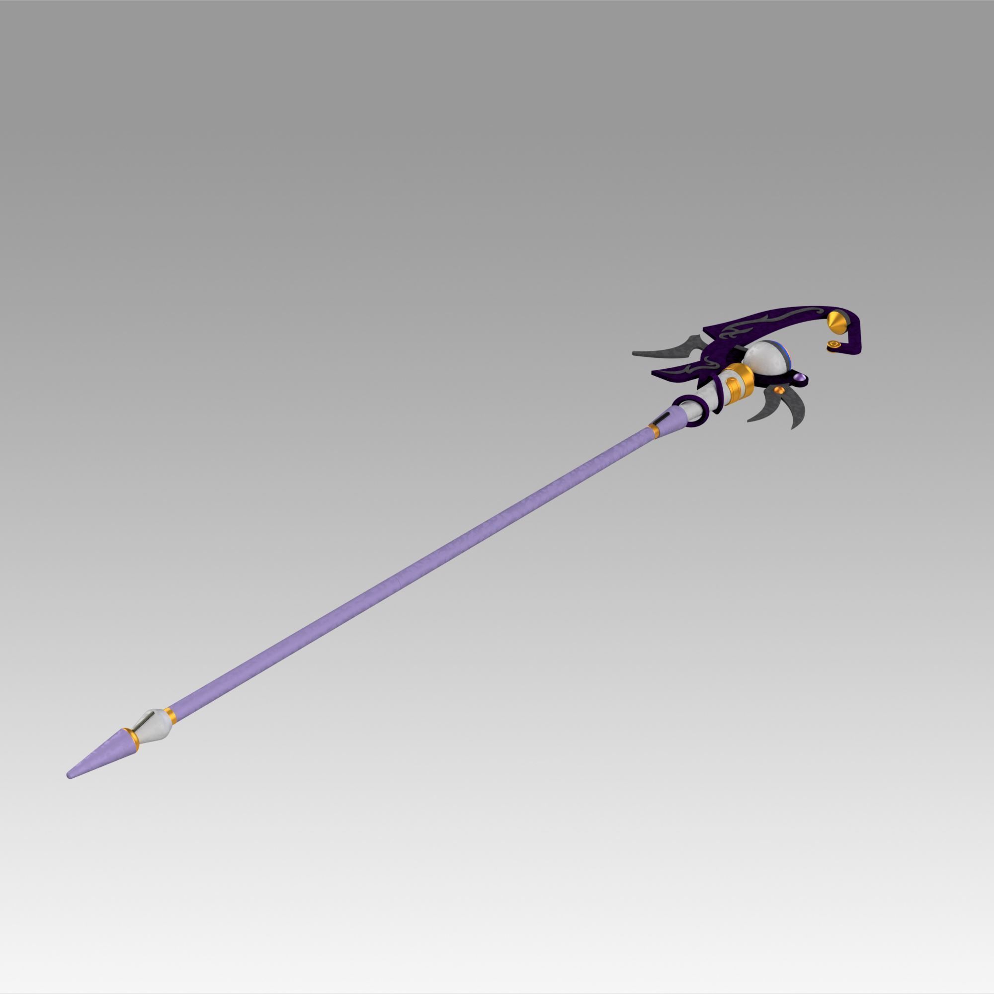 The Legend of Heroes Trails of Cold Steel Emma Millstein Staves 3D print model_2