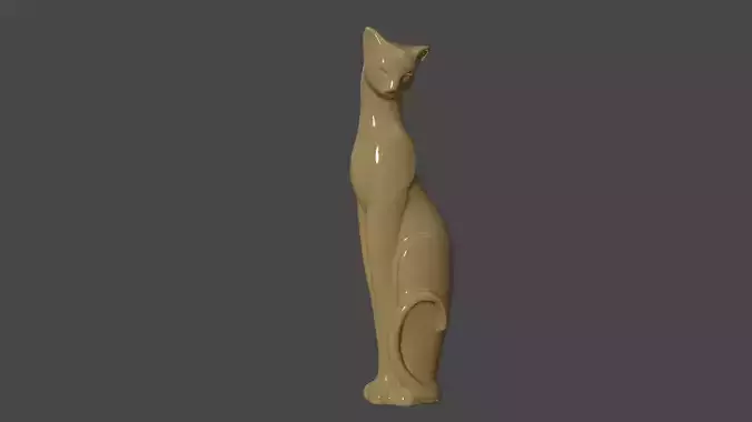 Egyptian Cat Statue