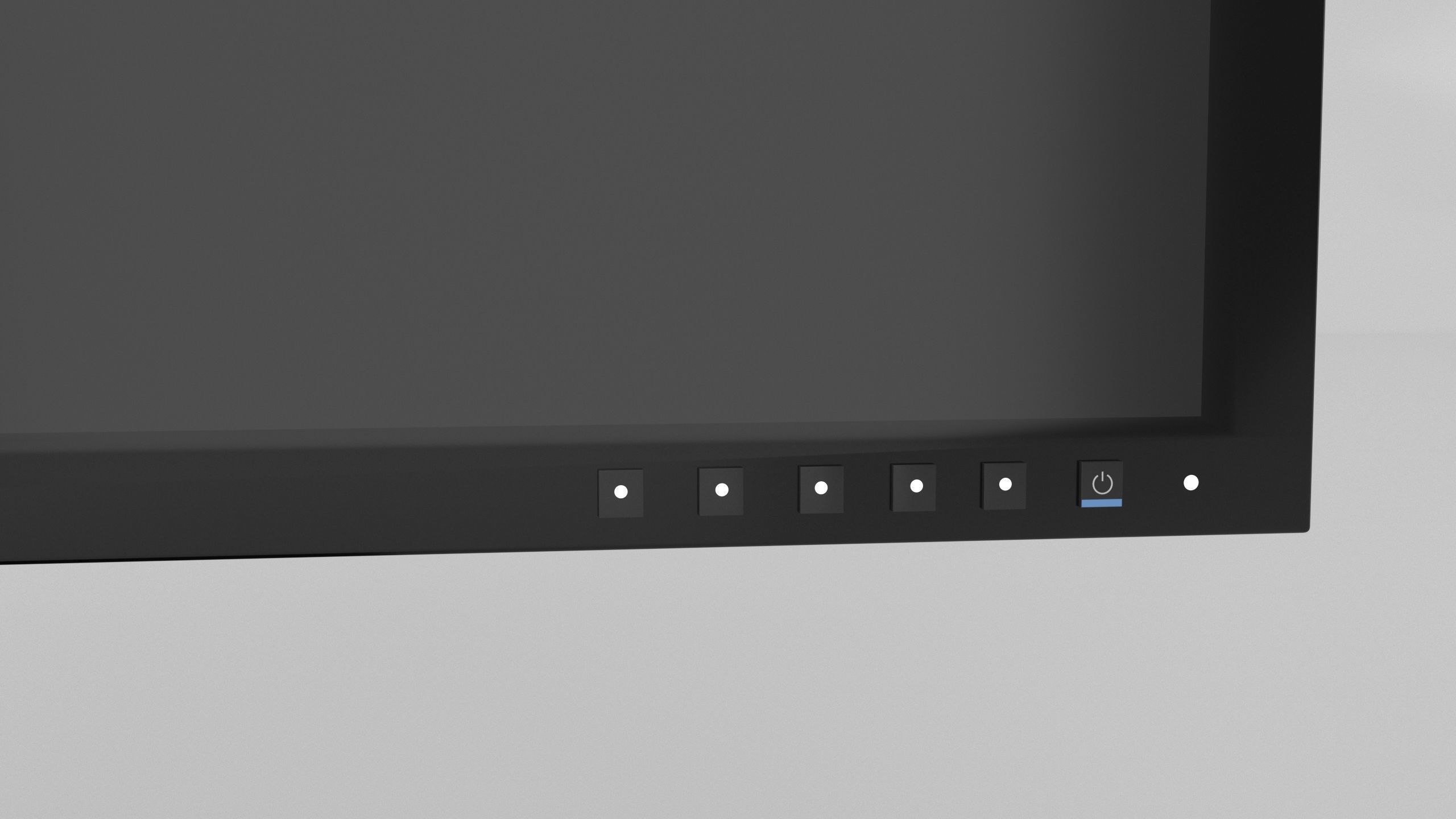 Computer Set 3D Model desktop with monitor and keyboard 3D model_8