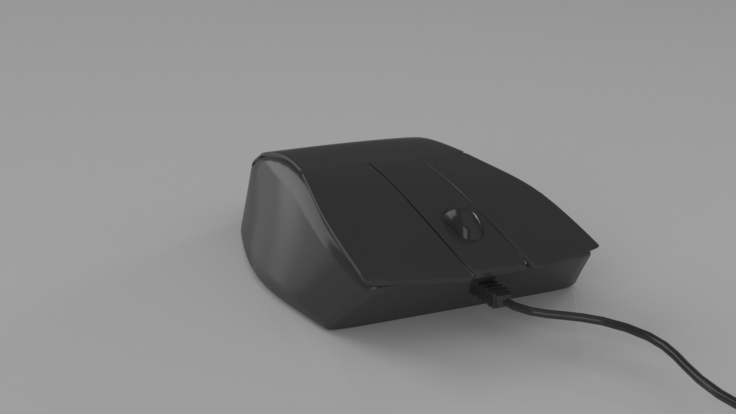 Computer Set 3D Model desktop with monitor and keyboard 3D model_20